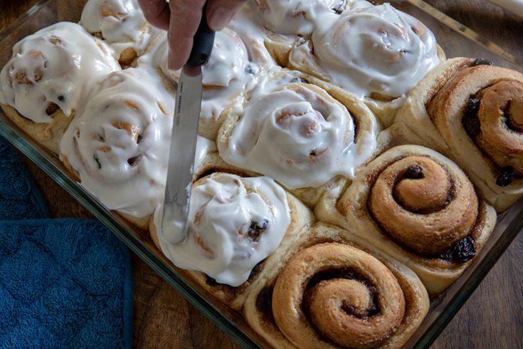 Sobremesa americana: Cinnamon roll 