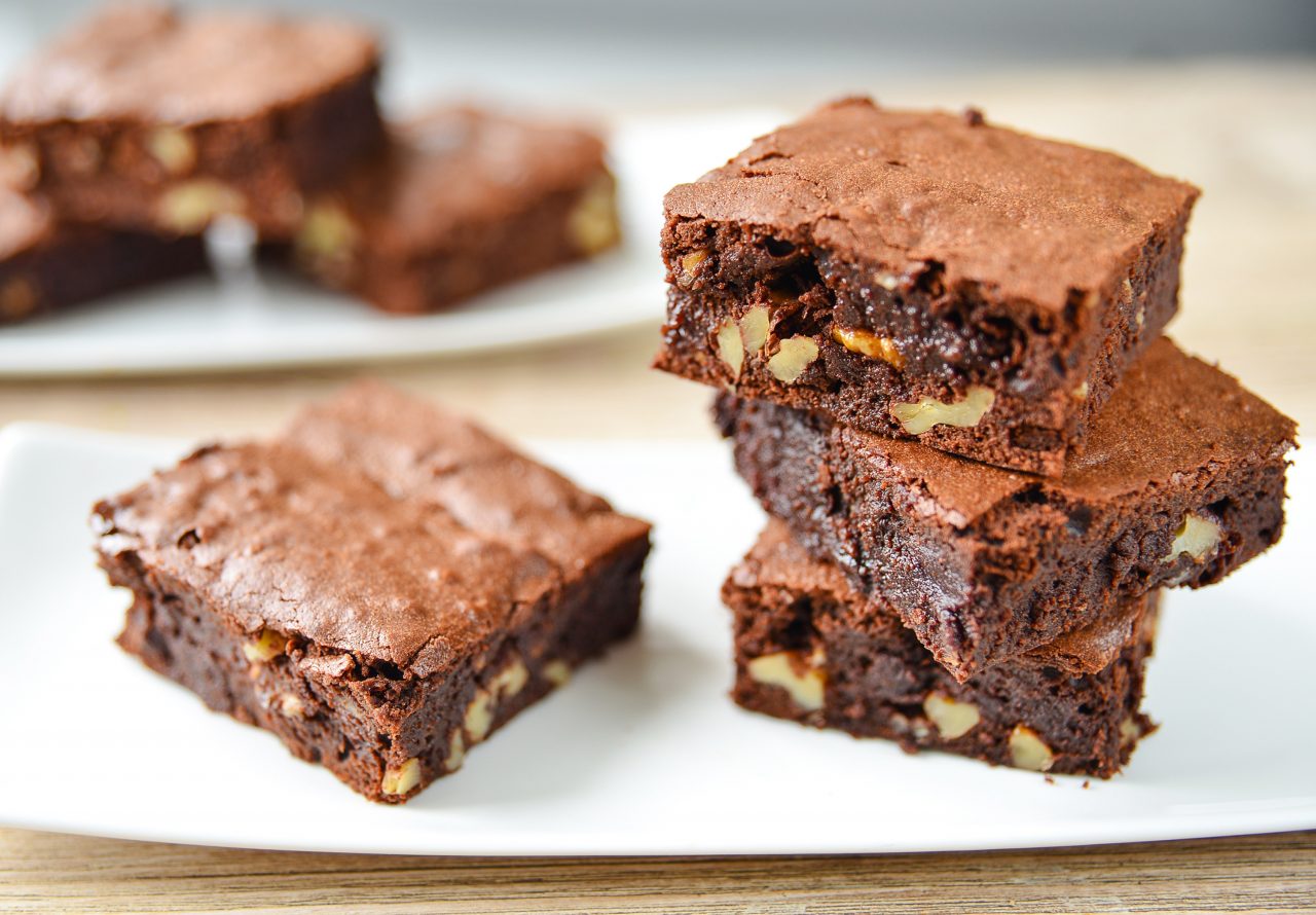 Brownie de Nozes Fit