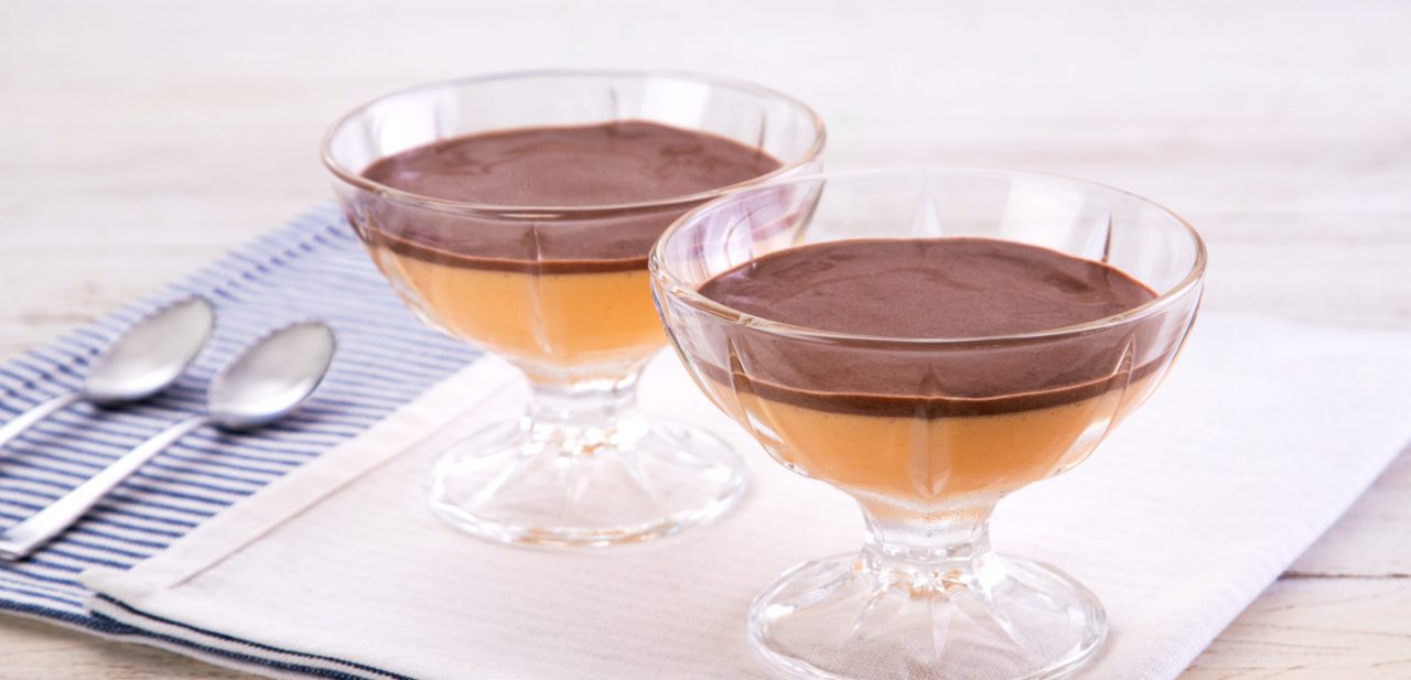 Mousse de Laranja com Chocolate